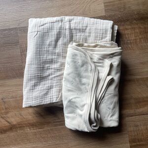 Mushie & Quincy Mae Swaddle Blankets